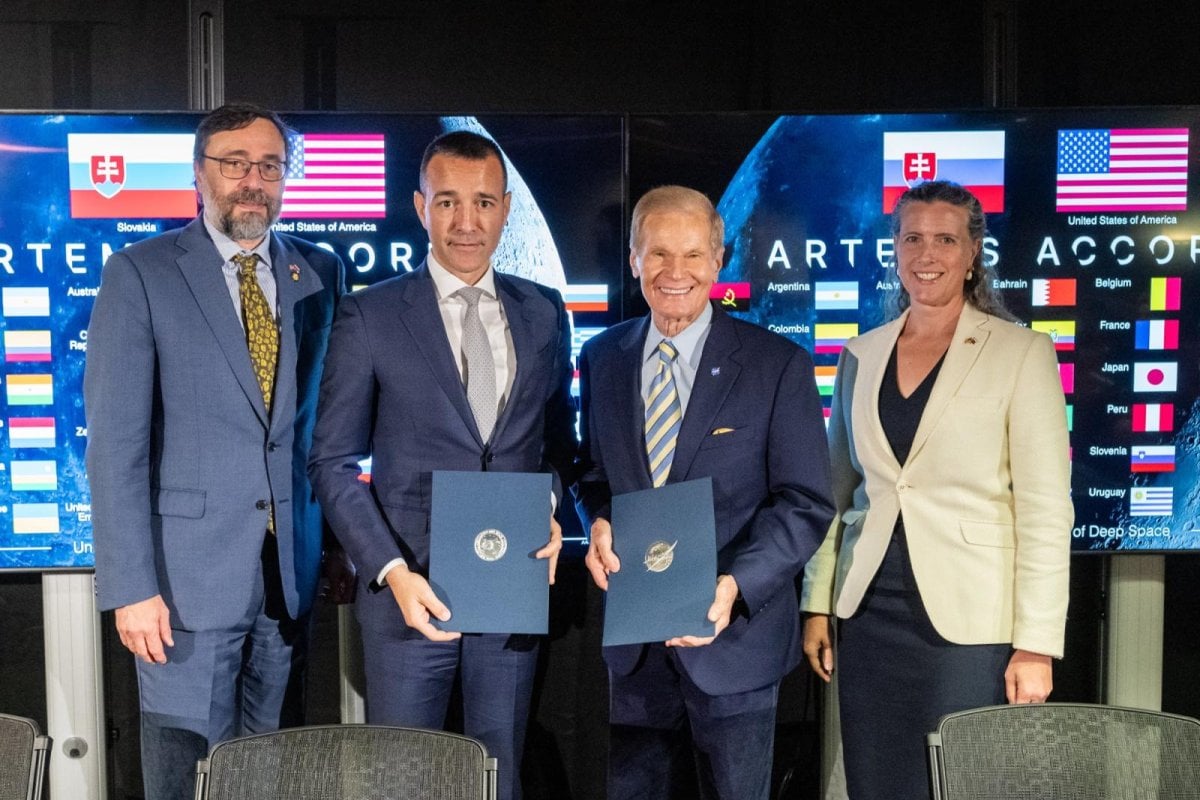 Slovakia, Peru sign NASA's Artemis Accords on safe space exploration