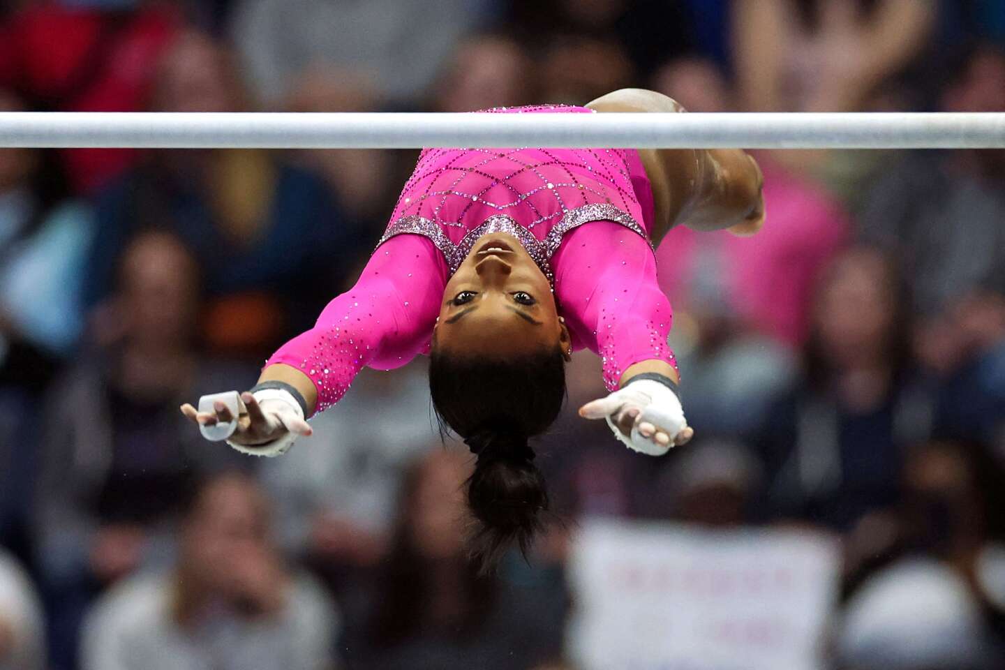 « Juste heureuse d’être de retour », Simone Biles réussit sa reprise à quelques semaines des Jeux de Paris 2024