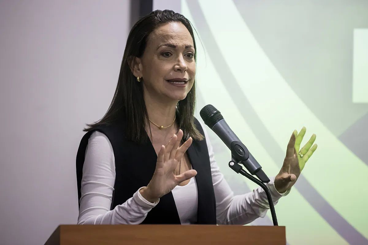 La líder opositora venezolana Maria Corina Machado intervendrá por videoconferencia en el Senado