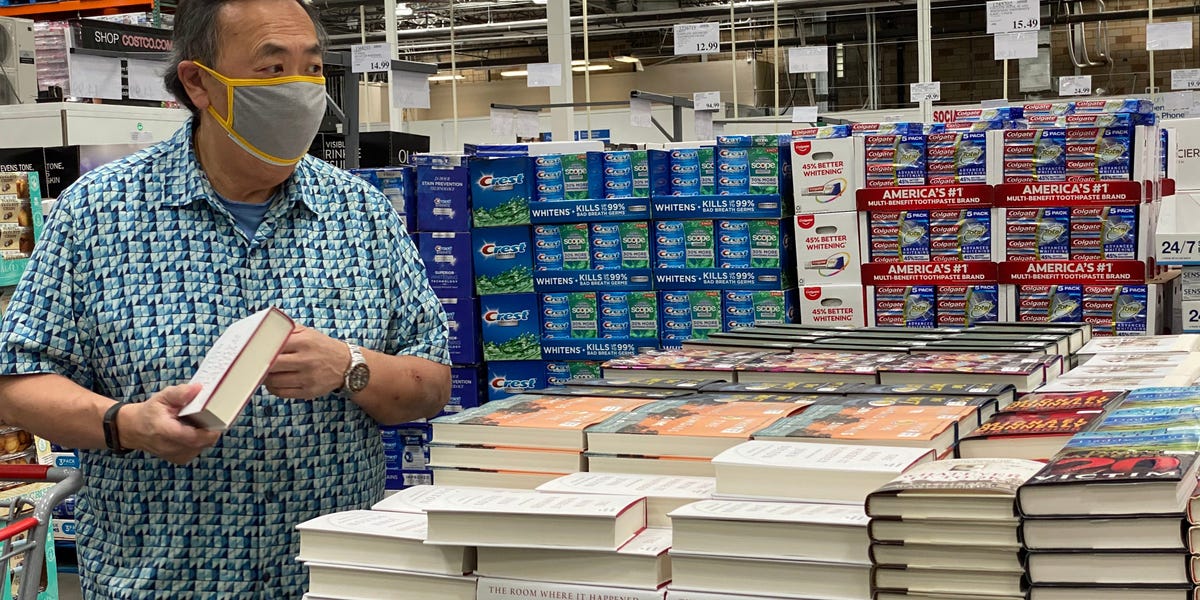 Costco will reportedly stop selling books, except before the holidays