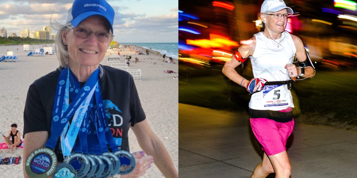 A woman who got serious about running in her 30s still does marathons aged 61. She shared 4 tips for staying fit and healthy throughout life.