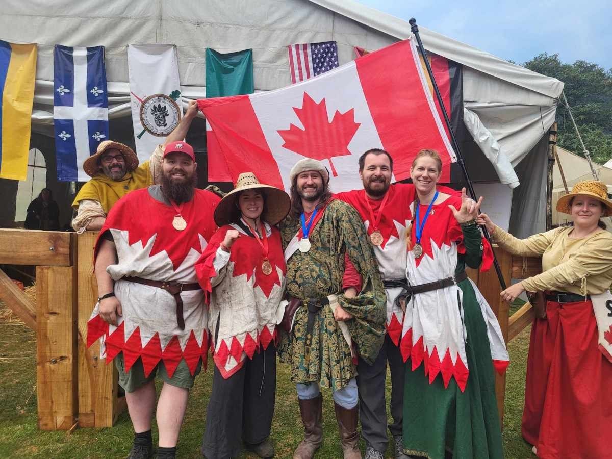 B.C. mettle proves to be of the finest medieval fighting quality