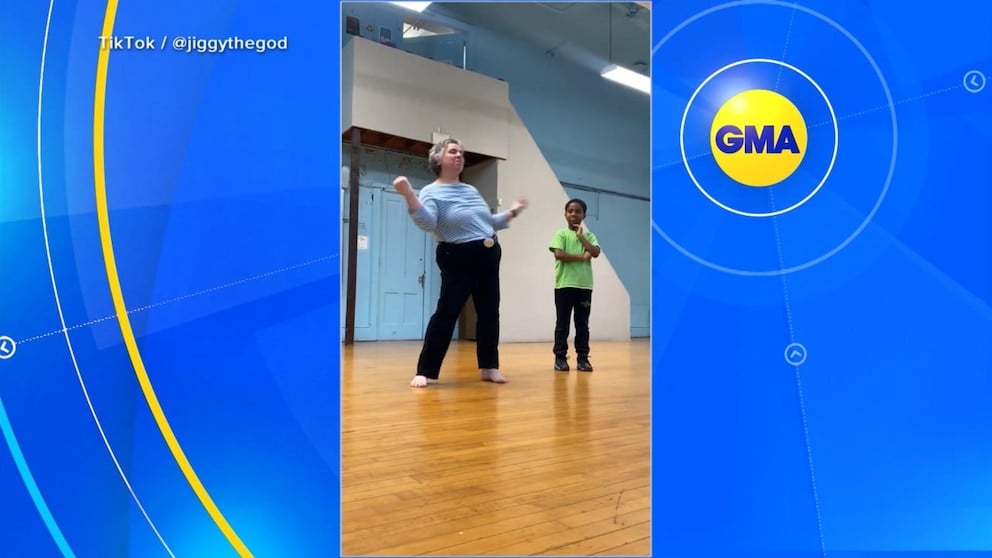 WATCH: Teacher and student have dance-off