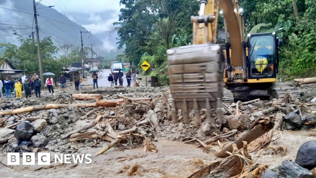 Torrential rains trigger deadly landslides in Ecuador
