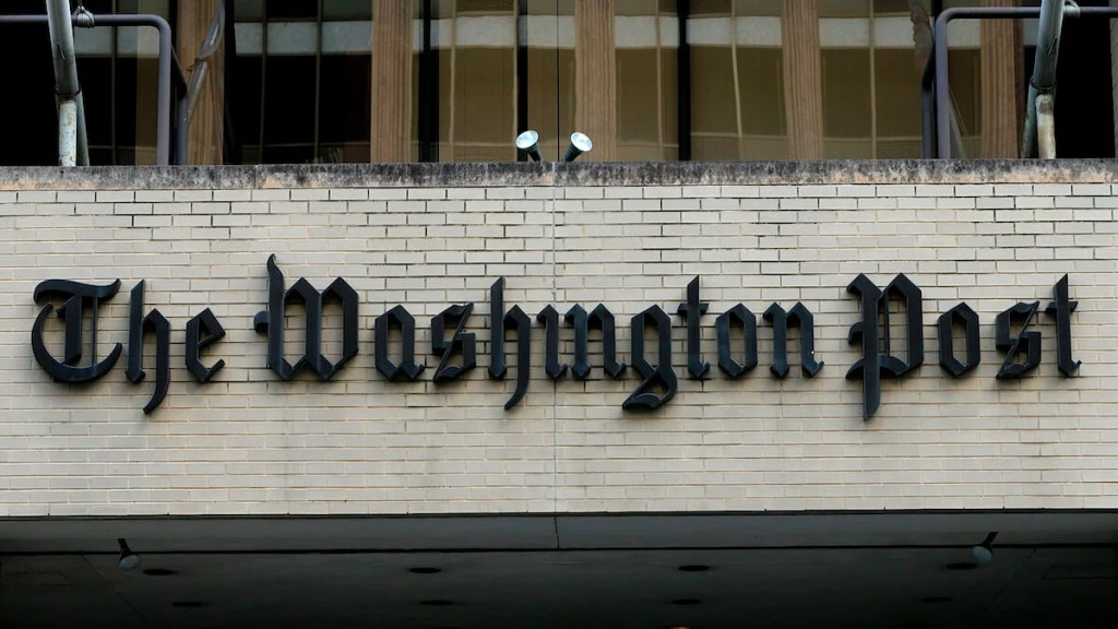 Washington Post Self-Reports on Its Incoming Top Editor’s Involvement With Admitted Information ‘Thief’