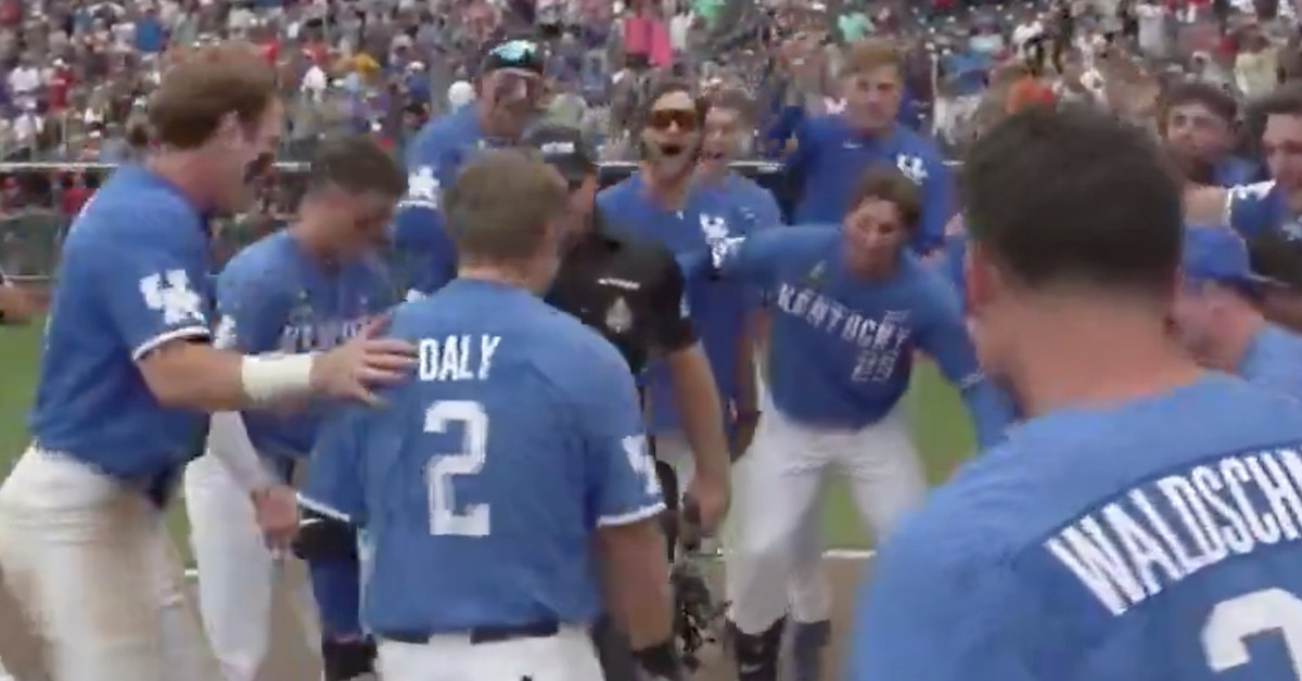 Men’s College World Series: Mitchell Daly and Kentucky walk it off against NC State
