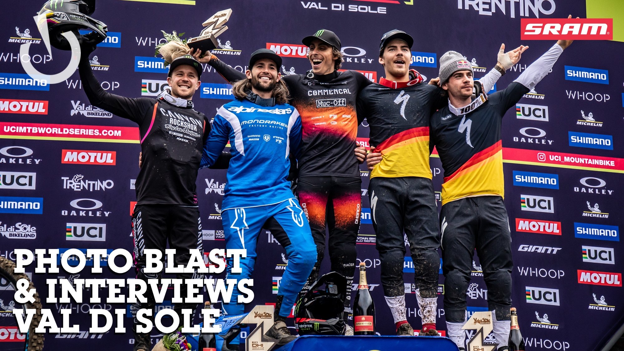 Photo Blast and Podium Interviews - Val di Sole Race Weekend