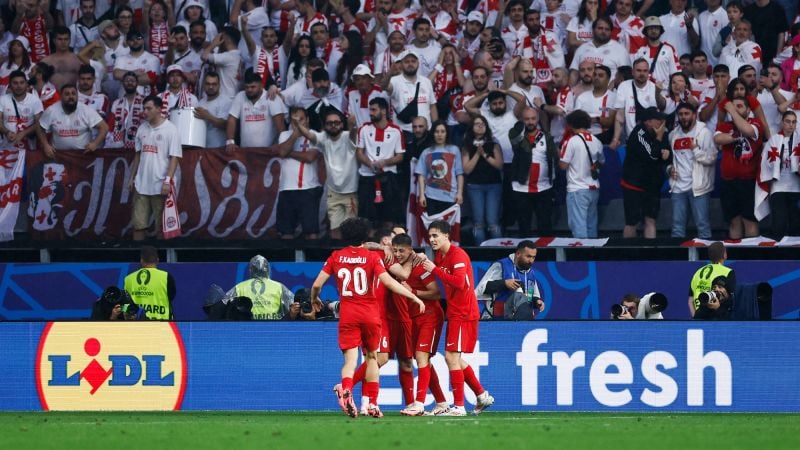 Arda Güler: Teenage sensation scores wonder goal to help Turkey beat Georgia at Euro 2024