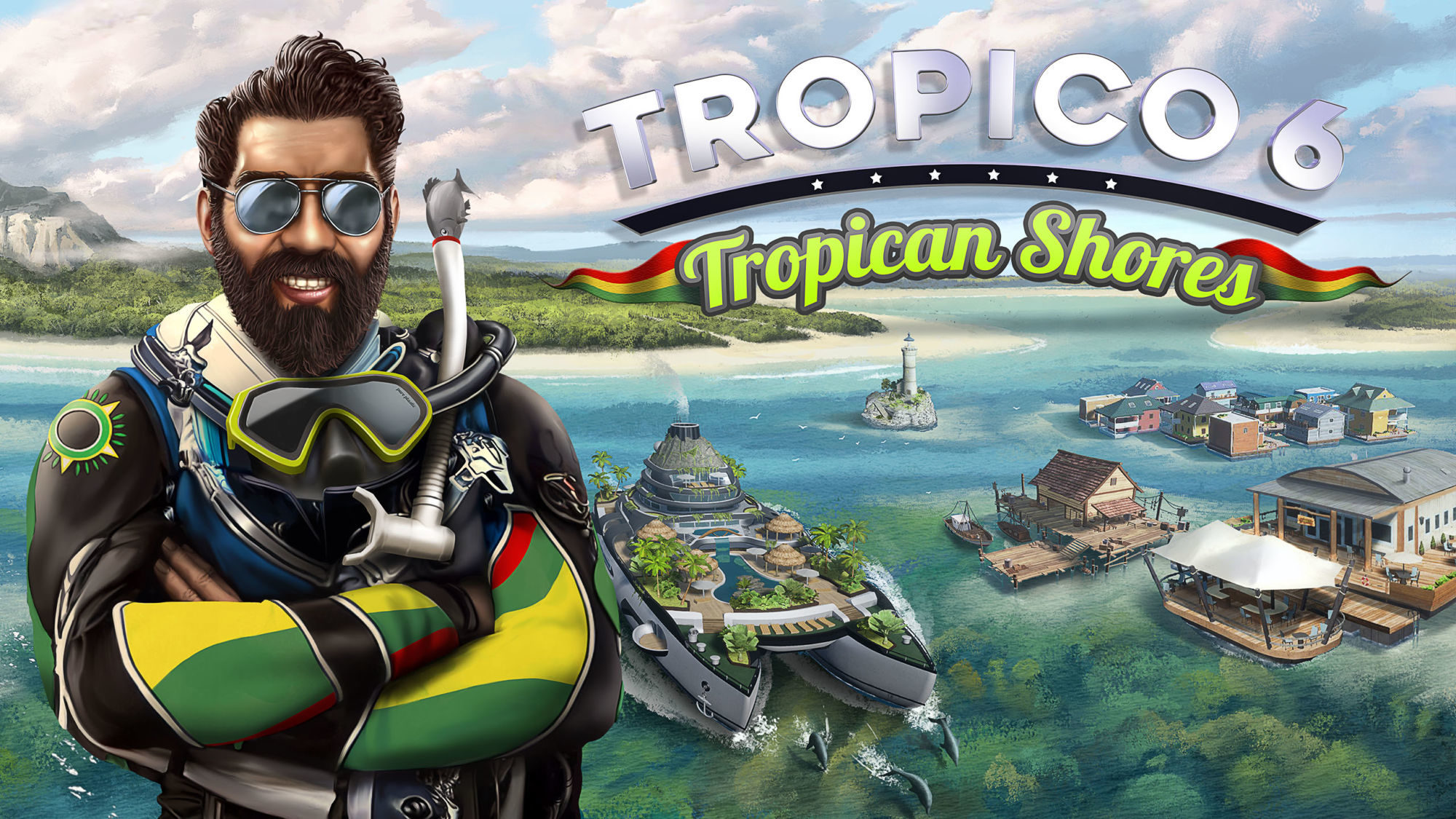 Tropico 6 Releases New Tropican Shores DLC Today