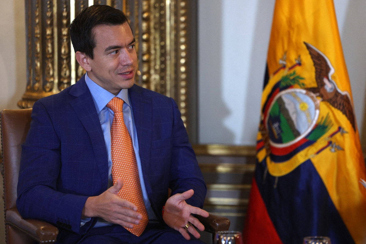 Explosivas declaraciones del presidente Noboa ponen en apuros a varias instituciones del Estado ecuatoriano