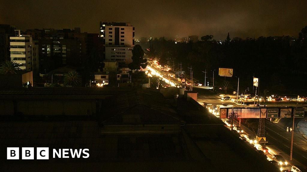 Ecuador hit by nationwide blackout, minister says