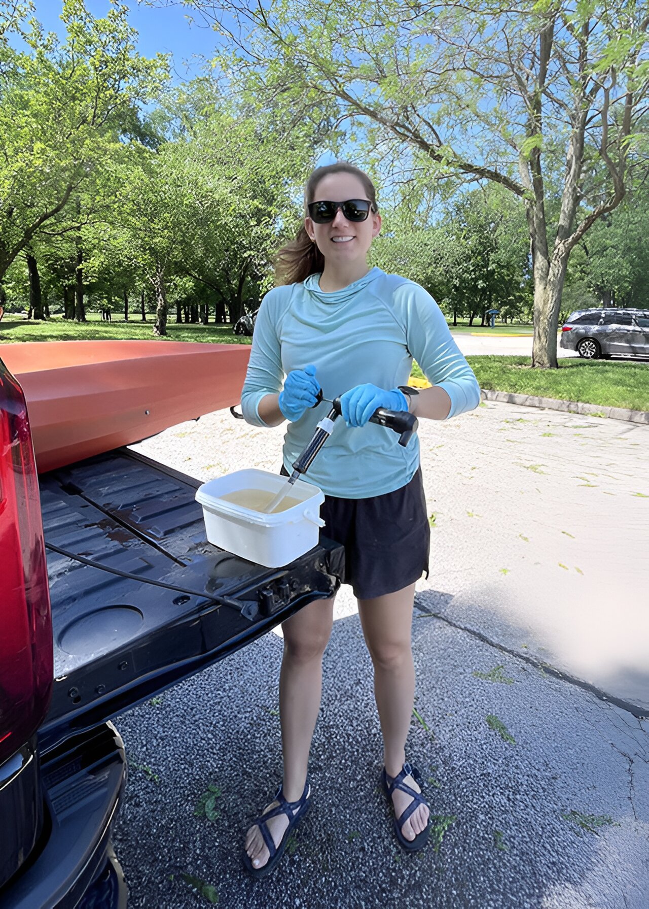 Citizen scientists gather eDNA in water samples for global biodiversity census