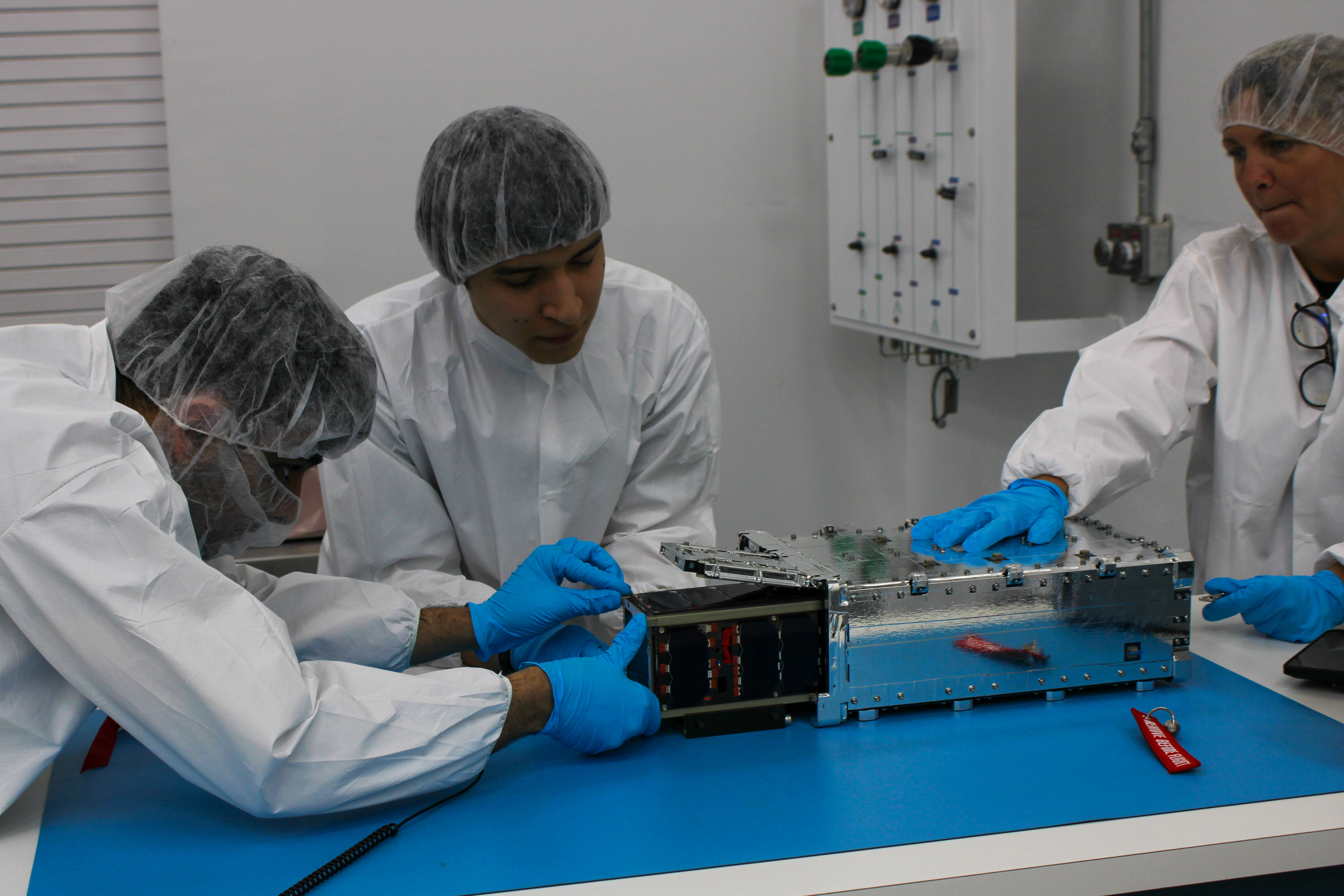 NASA CubeSats Loaded for Launch