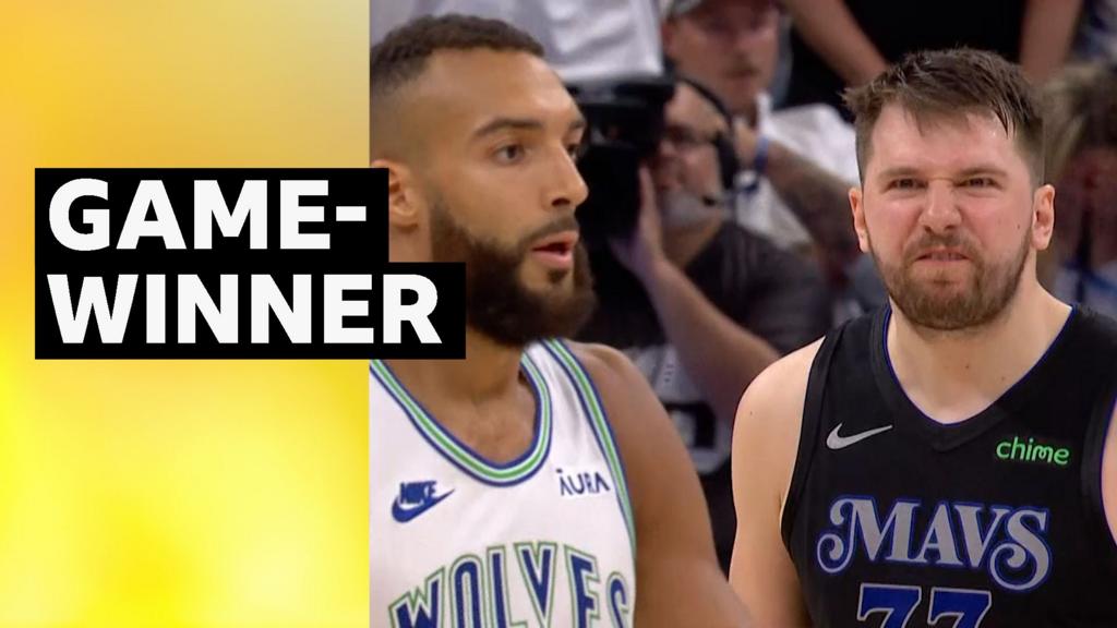 'Had him on skates!' - Mavericks' Doncic hits game-winning three