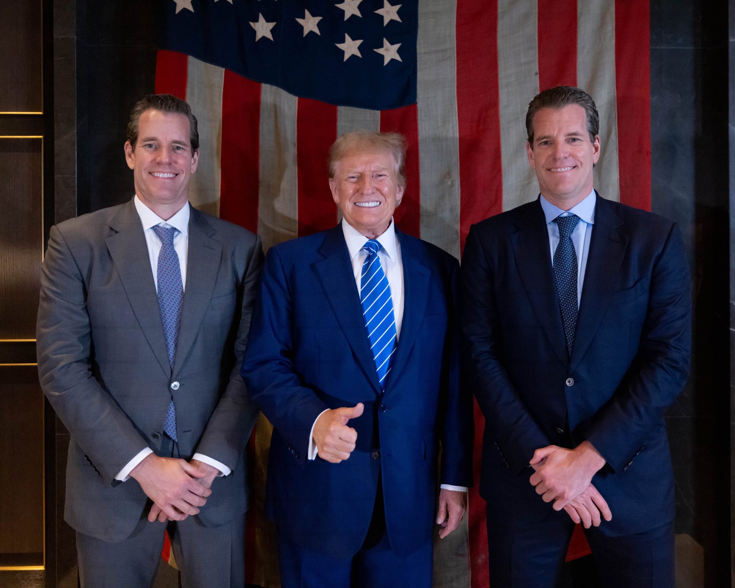 Winklevoss twins donate $1M in Bitcoin to Trump’s campaign