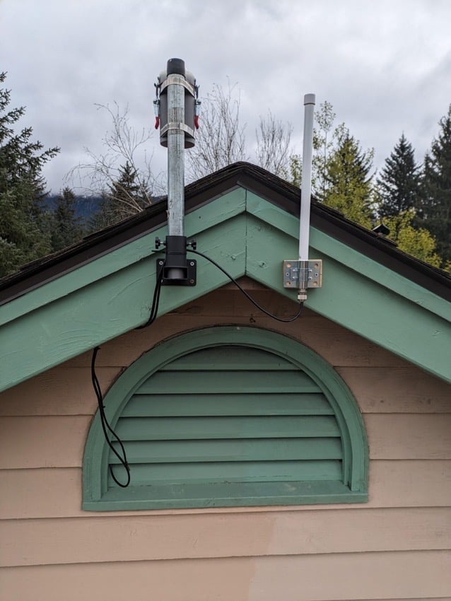 This roof-mounted Raspberry Pi tracks flights and photographs the aurora borealis