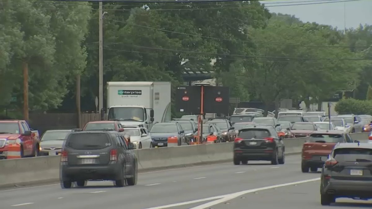 Route 1, I-95 lane closures in Peabody