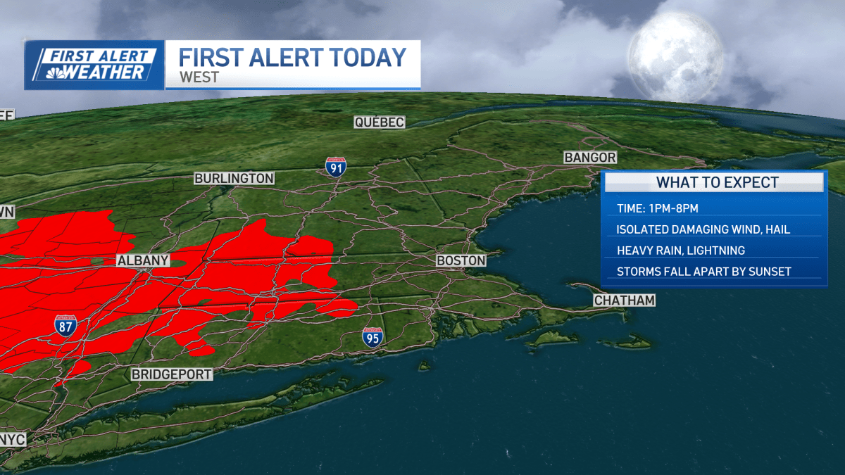 Severe thunderstorms in Mass., New England on Friday: RADAR