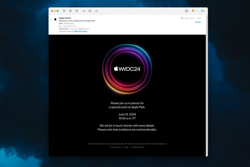 Apple envía las invitaciones a la WWDC24: ¡empieza la cuenta atrás!