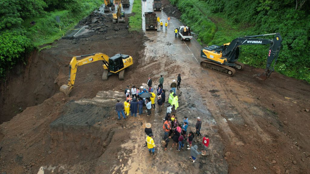 Cinco personas muertas en Guatemala por intensas lluvias