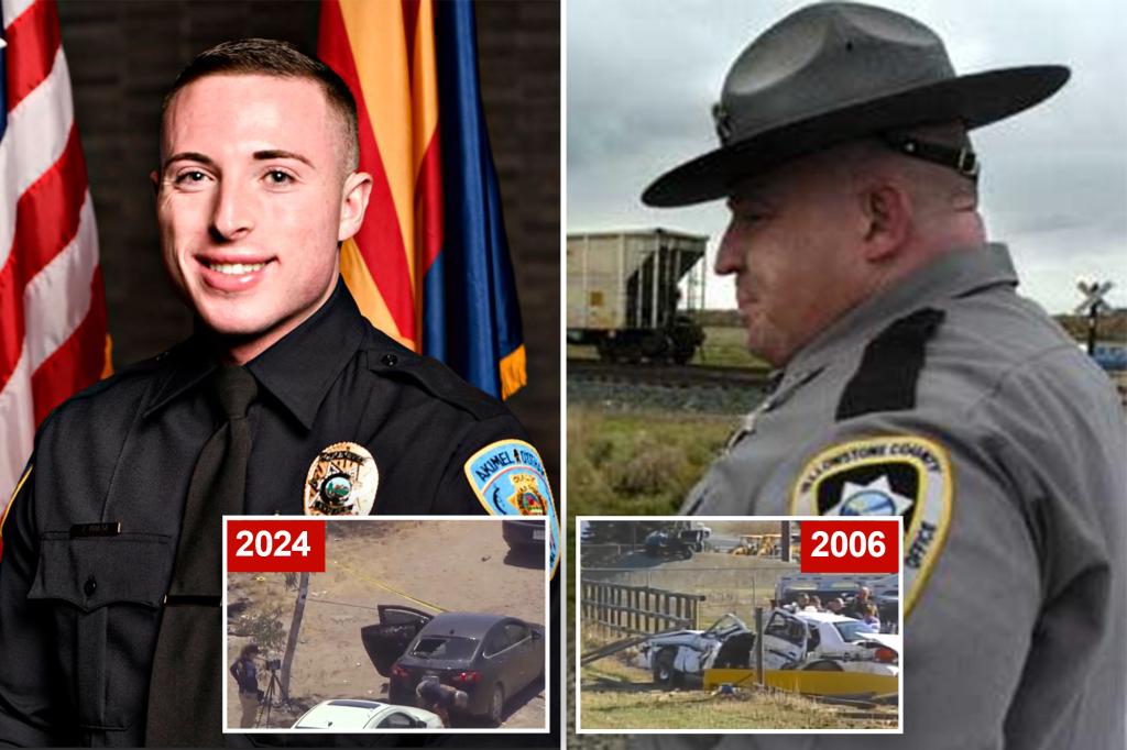 Arizona rookie cop killed 18 years after dad died on duty