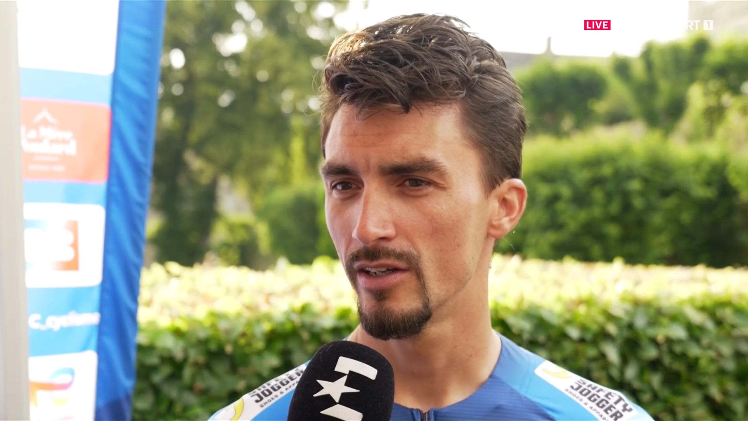 Alaphilippe et le maillot tricolore : "Une ligne à ajouter à mon palmarès"