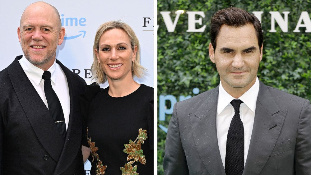 Roger Federer Suits Up for ‘Twelve Final Days’ Documentary, Zara Tindall Shines in Sequin Midi Dress With Mike Tindall and More