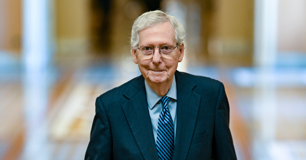 In Twilight of Career, McConnell Sees 2024 Races as Last Hurrah...