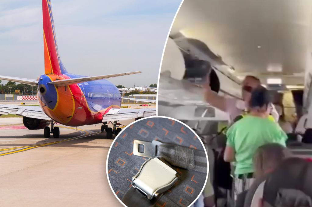 Child delays flight in Colombia after refusing to buckle seatbelt