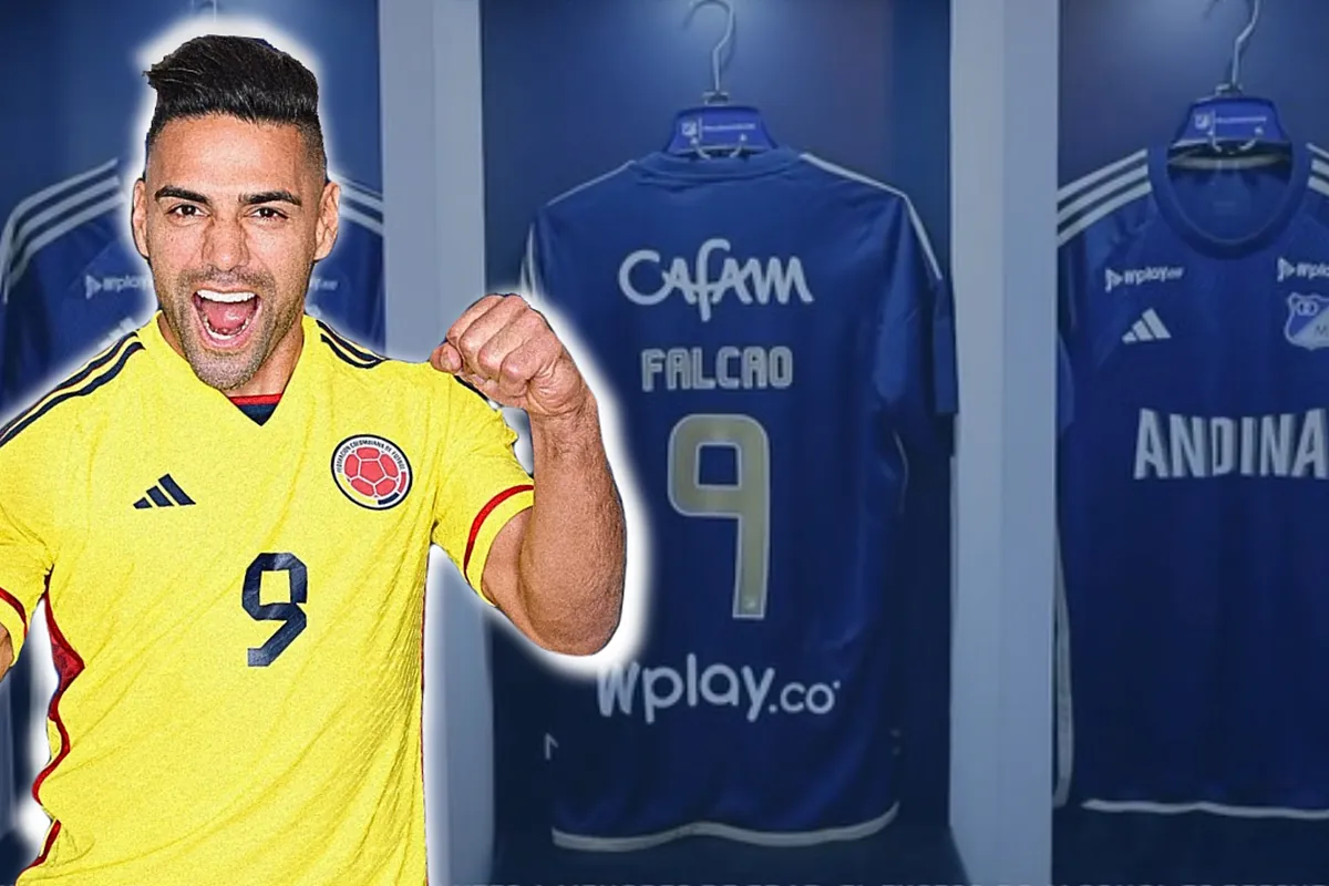 Primeras palabras de Falcao como jugador de Millonarios: "Una apuesta de mi familia por Colombia"