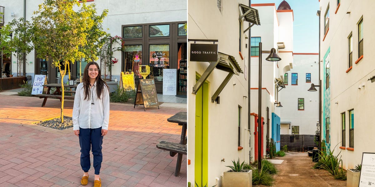 I visited a car-free neighborhood in Arizona and was surprised that it felt 15 degrees cooler than the surrounding blocks