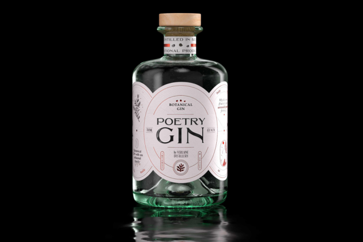 Poetry Gin by Studio Boam