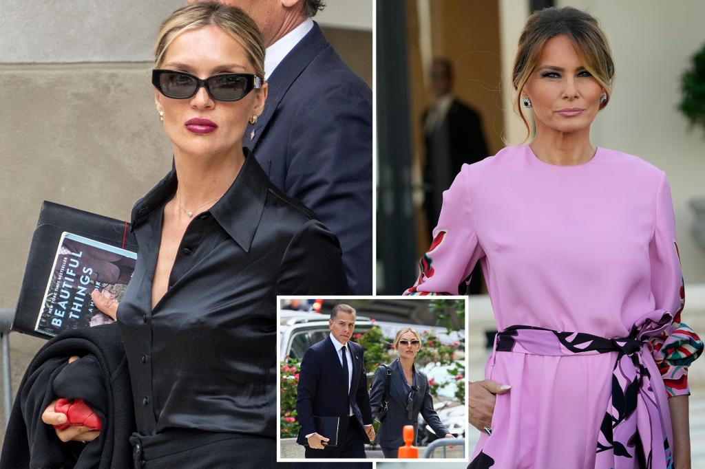 Hunter Biden's wife mimics Melania's 'cool girl' attitude: expert