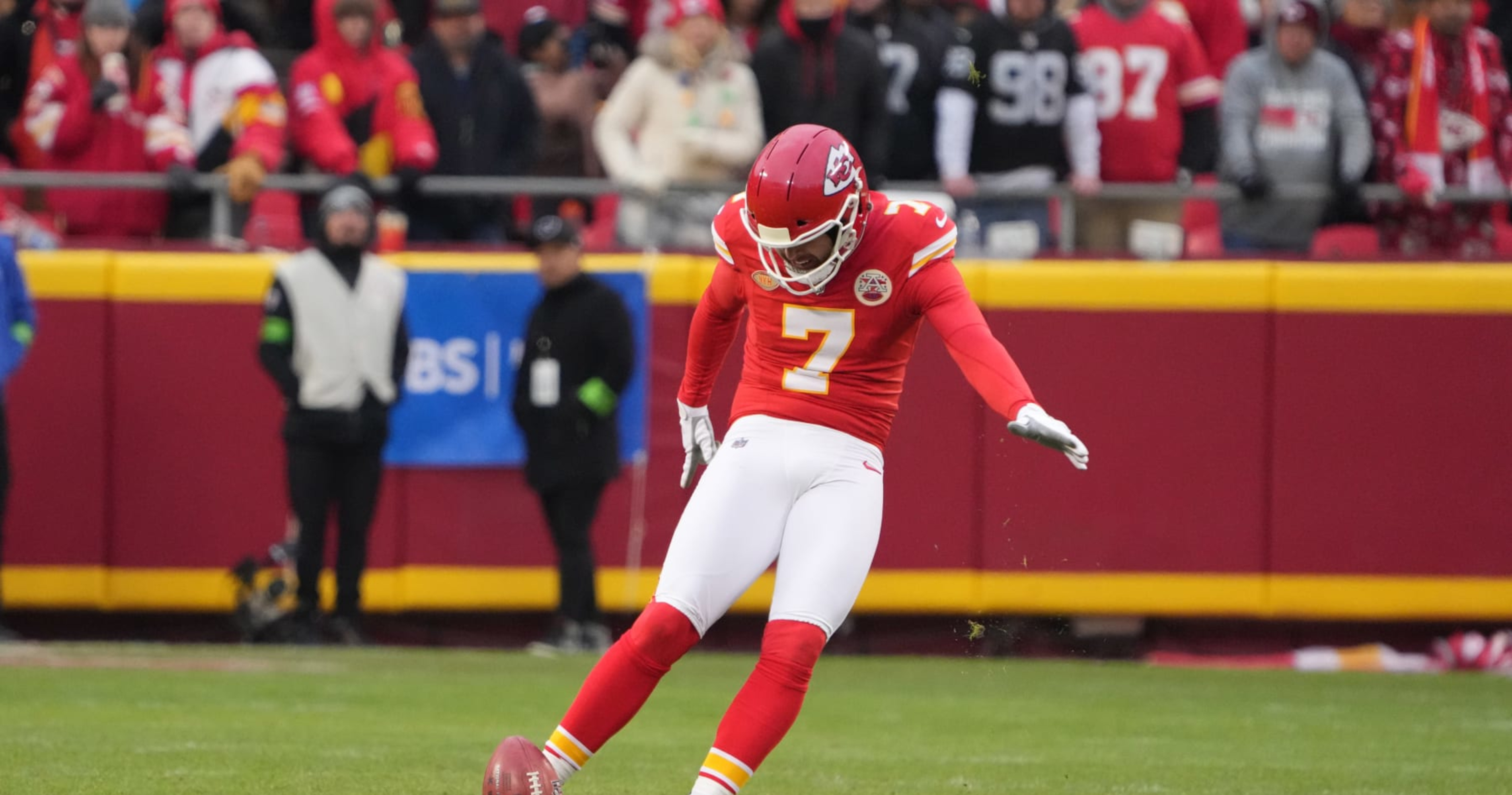 Chiefs Considering Not Using Harrison Butker for Kickoffs After NFL Rule Change