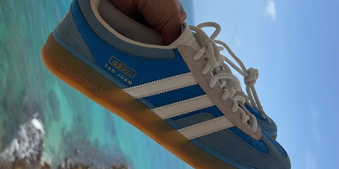 First Look at the Bad Bunny x adidas Gazelle Indoor “San Juan”