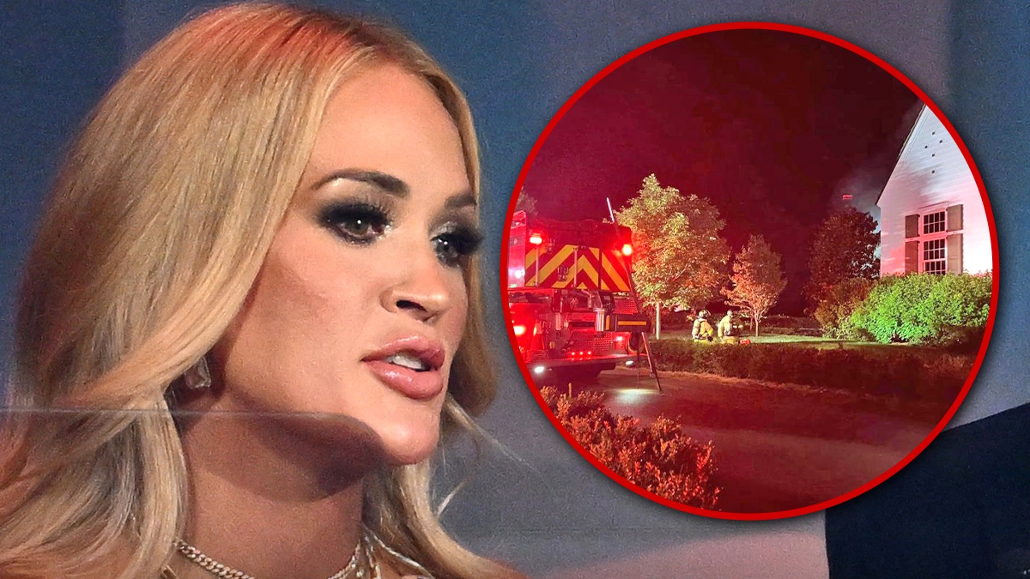 Carrie Underwood & Family Unharmed After House Fire on Father's Day