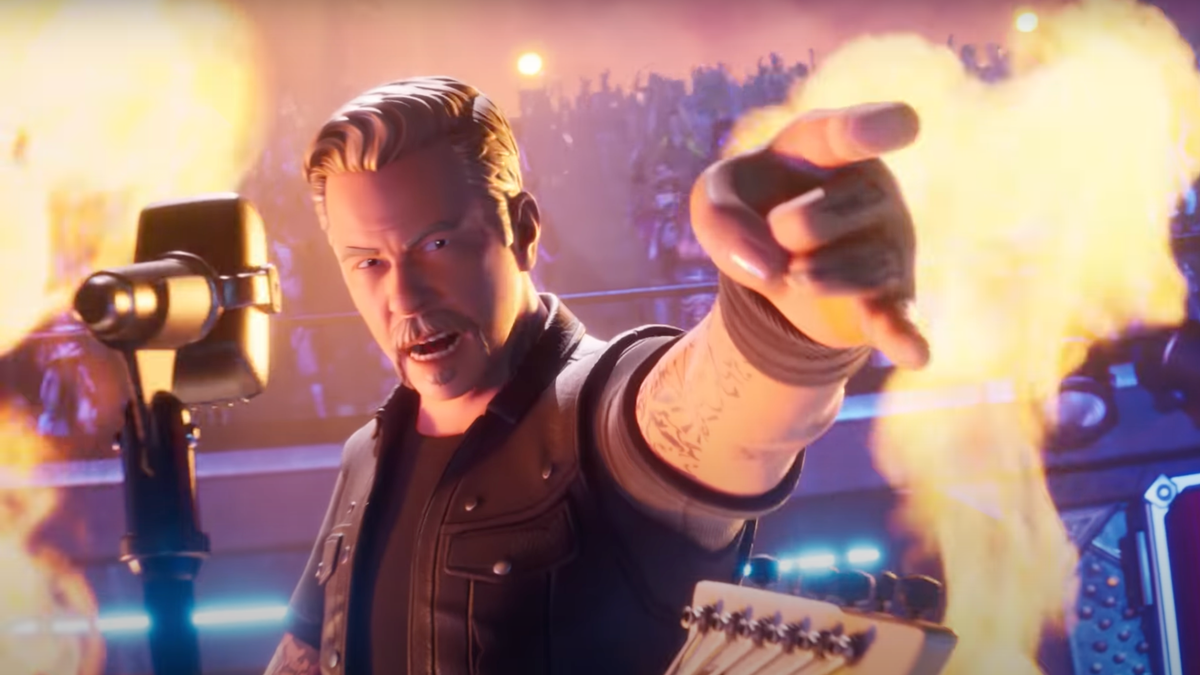 Metallica is doing a musical festival... on Fortnite