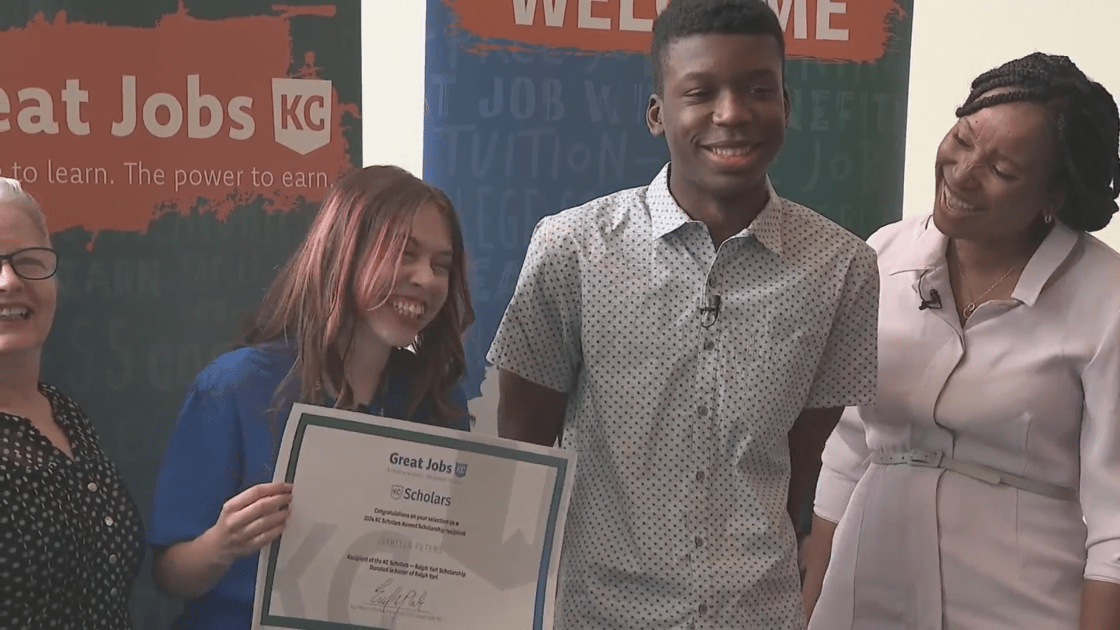 Ralph Yarl presents $50,000 scholarship to Kansas City-area teen