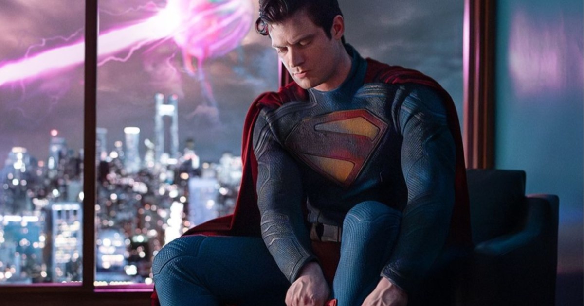 Superman set photos reveal David Corenswet as the Man of Steel