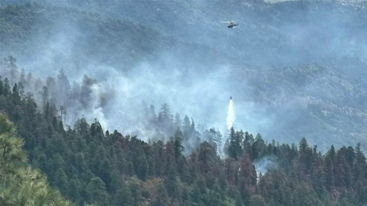 Evacuation notice issued in Middle Creek Canyon due to Oak Ridge Fire, over 100 acres