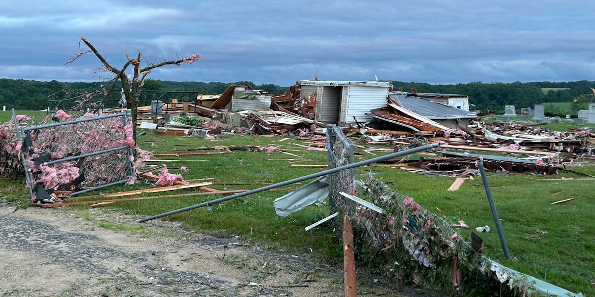 ‘It’s totally gone’: Historic church destroyed by reported tornado