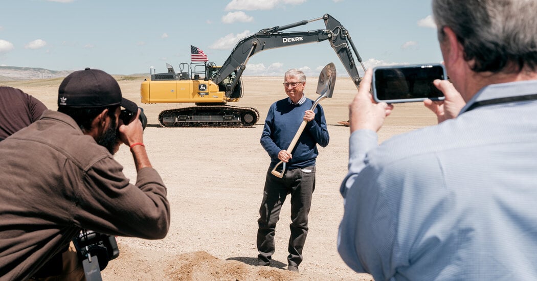 Bill Gates Is Backing a Nuclear Power Project in Wyoming