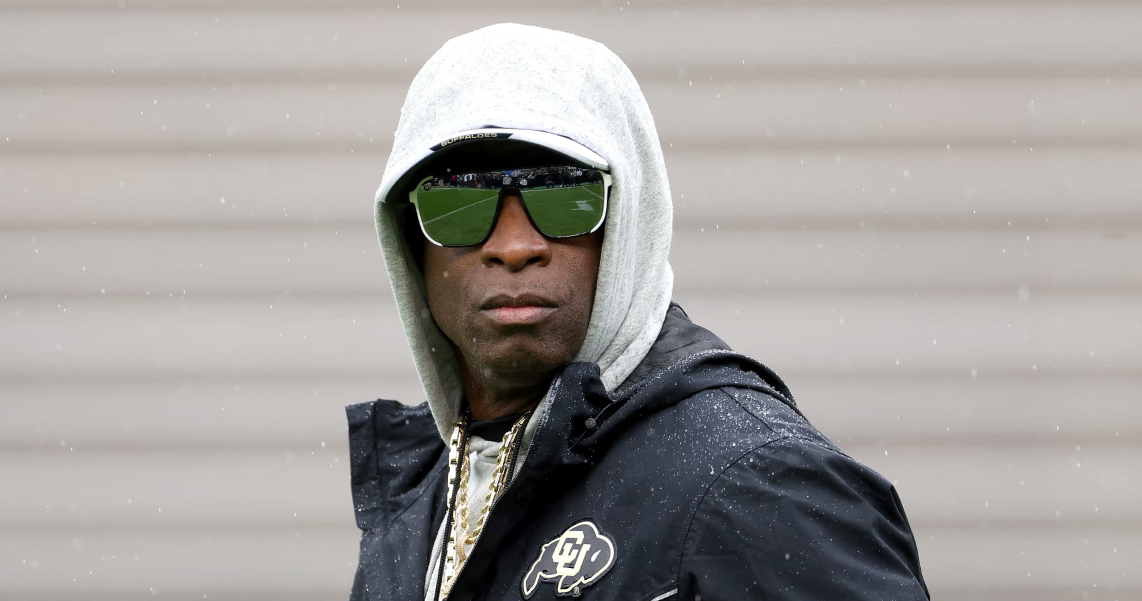 Video: Colorado's Deion Sanders, Son Bucky Visit Death Row Records for Music Session