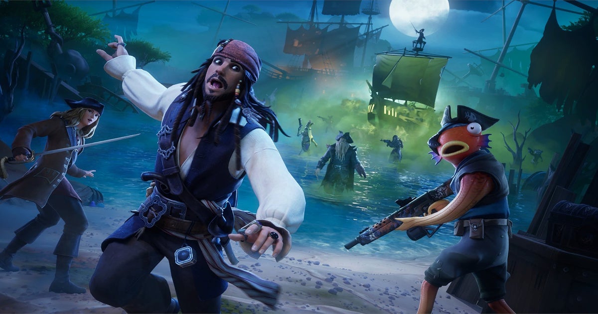 Fortnite's Pirates of the Caribbean crossover launches next month