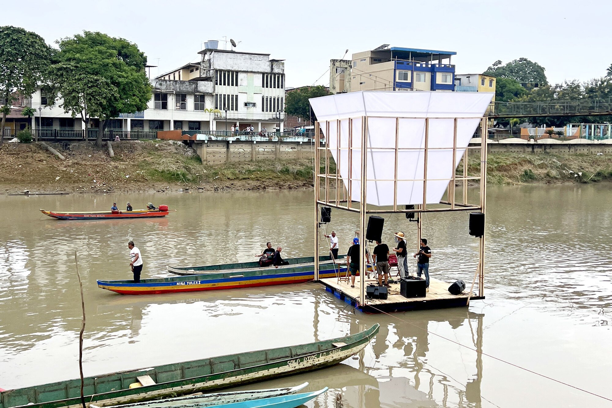 The Candelabro Floating Cultural Platform / Natura Futura Arquitectura
