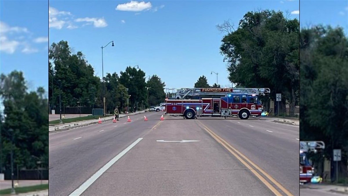 Businesses evacuated due to gas Leak on North Santa Fe Avenue in Fountain