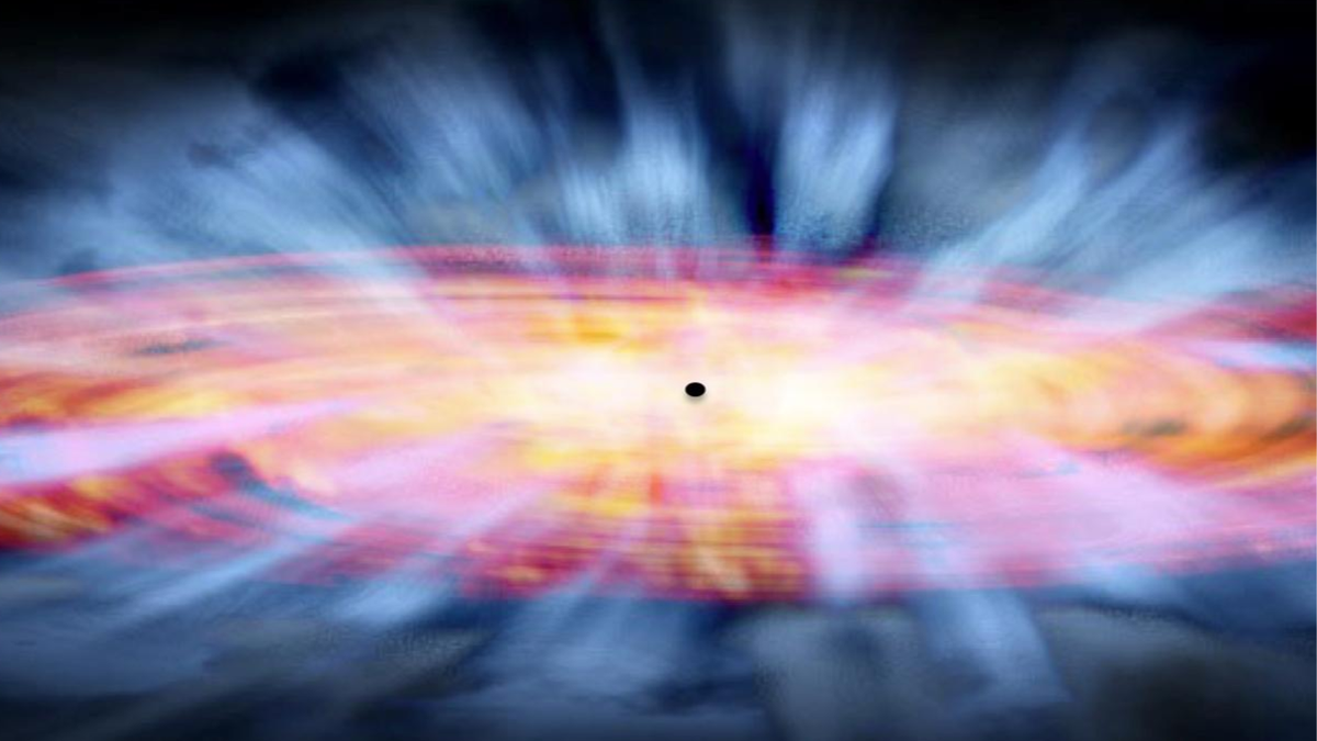 Supermassive black hole winds blowing at 36 million miles per hour can sculpt entire galaxies
