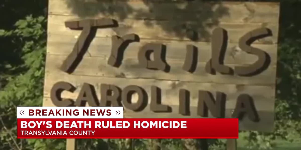 Cause of death for 12-year-old Trails Carolina camper revealed