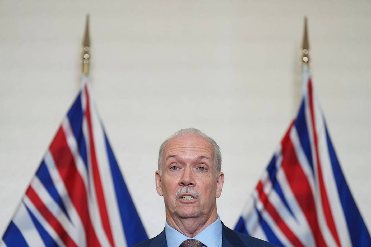 Former B.C. premier John Horgan diagnosed with cancer for 3rd time