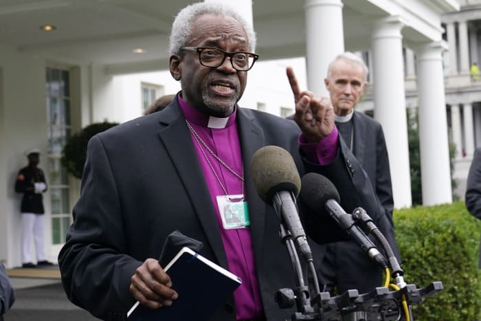 Episcopal Church is electing a successor to Michael Curry, its first African American leader